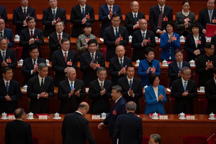 Photos from the meeting of China’s ��ɫtv People’s Congress