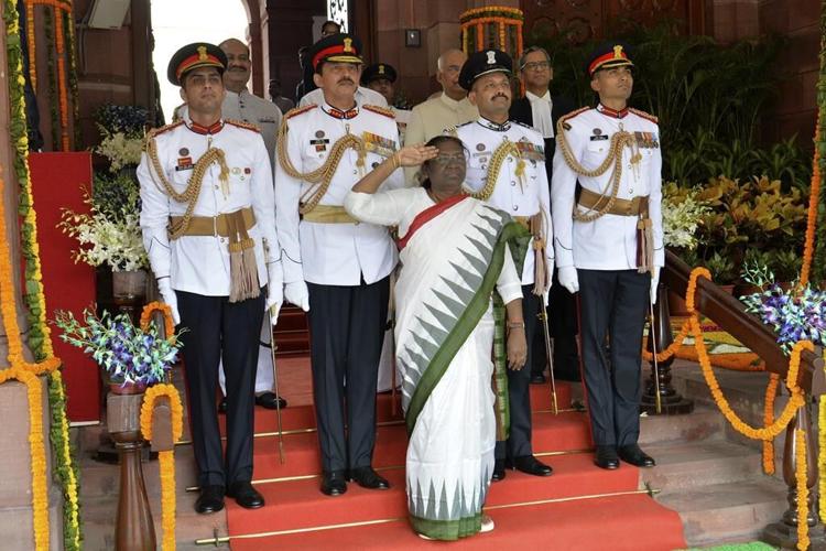 India's president inaugurates newly elected parliament and sets out economic reforms as a key agenda