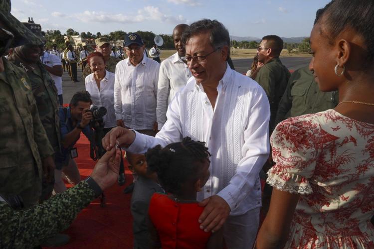 Haitians demand priority after government spends $3.8M for a brief visit from Colombia's leader