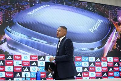 Mbappé takes first step into club ownership when his company buys second-division French team Caen