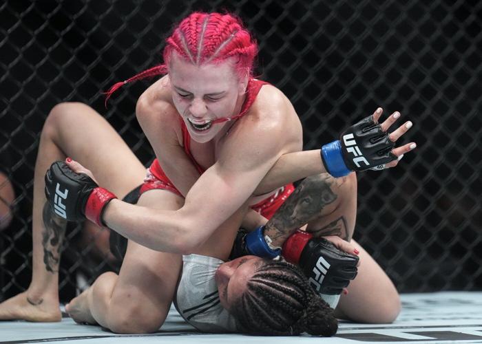 Canada's Gillian Robertson believes she is a win away from UFC title contention