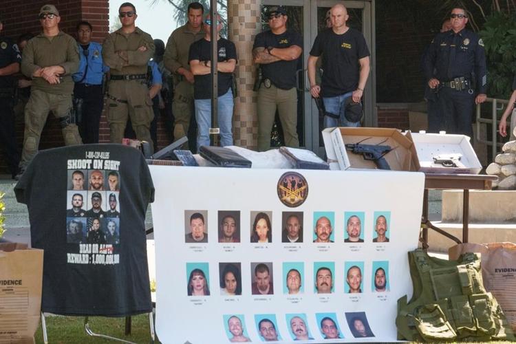 Charges filed against members of Southern California gang after killing of 2 police officers
