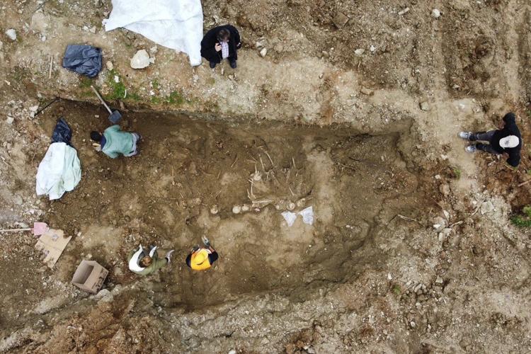 Greece's dark past is uncovered after 33 bodies are found in a civil war-era mass grave