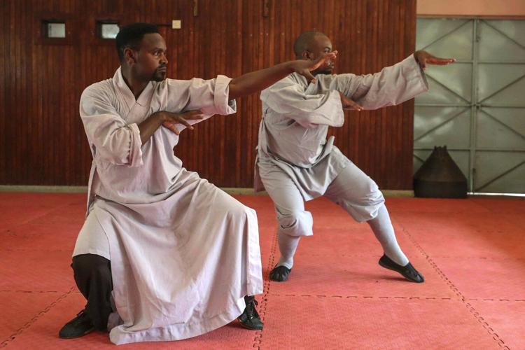 Some young Kenyans turn to kung fu for self-improvement in difficult times