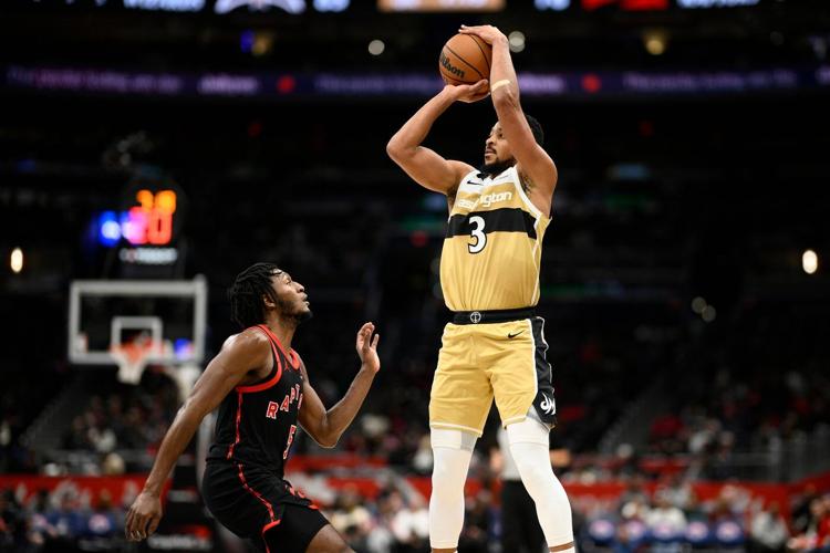 Kyshawn George scores 23 points as lowly Wizards whip sluggish Raptors 138-117