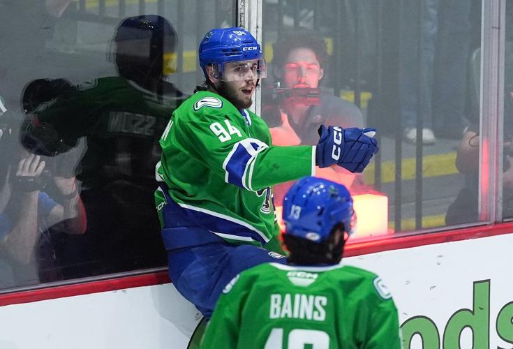 Checkers beat Canucks 4-3 in OT to force Game 6 in Calder Cup final