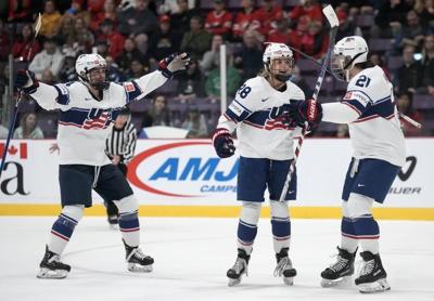 U.S. routs Czechia 9-1 in women's world hockey championship semifinal