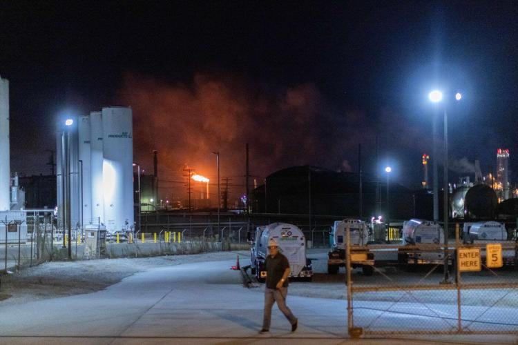 Massive fire erupts at Chevron refinery just outside of Los Angeles