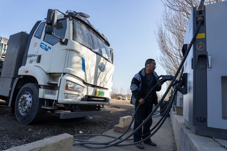 China's diesel trucks are shifting to electric. This could change global LNG and diesel demand.