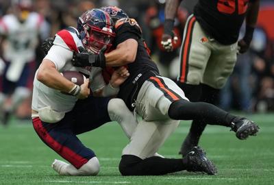 Lions' defensive lineman Betts leading CFL in sacks with nine