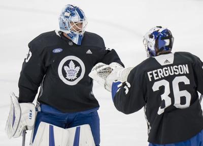 Professional goalies work together to develop mindset in weekly meetings
