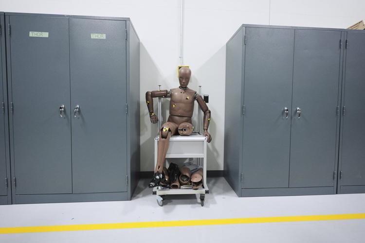 Women face more injury risks in car crashes. So why are test dummies modeled after men?