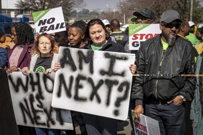 Outrage in South Africa as charges dropped in gang rape case