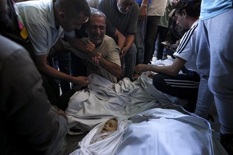 Palestinian officials say 51 killed in Israeli strikes on southern Gaza