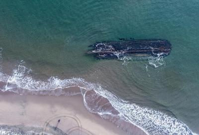 Une mystérieuse épave et son histoire risquent d'être emportées par la mer à T.-N.-L.