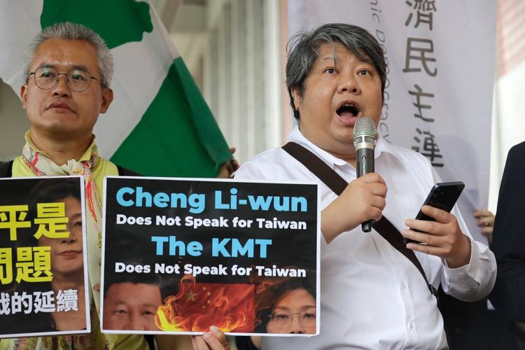 Taiwan opposition leader heads to China in what she calls a ‘journey for peace’