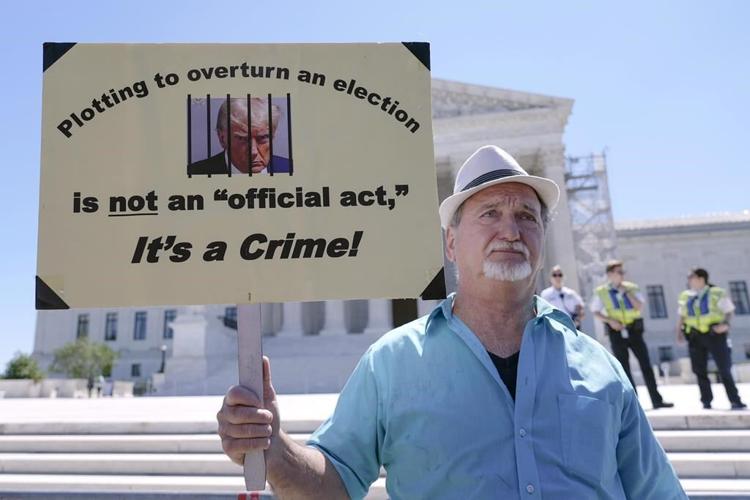 Supreme Court rules ex-presidents have broad immunity, dimming chance of a pre-election Trump trial