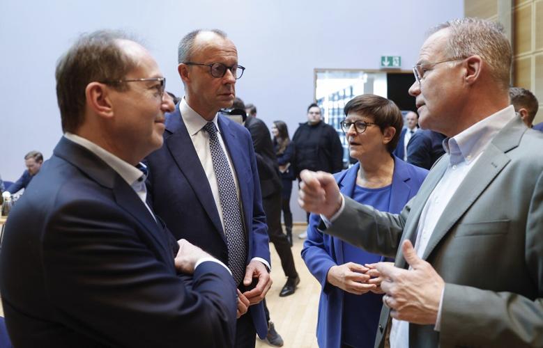 German parties reach a deal to form a new government after weeks of talks