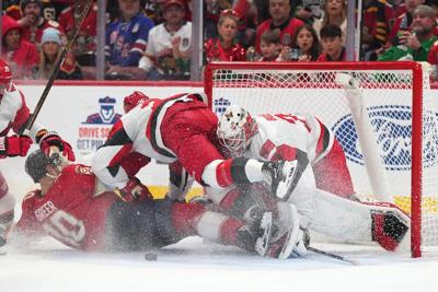 Panthers rally from 3 goals down to beat Hurricanes in shootout