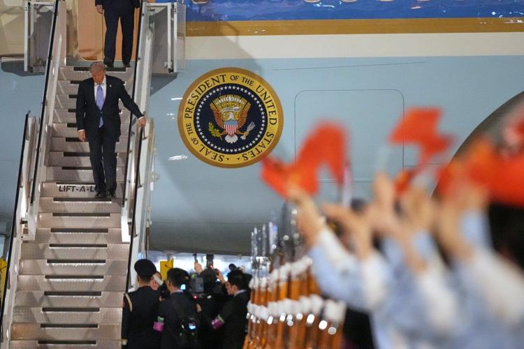 Trump arrives in Beijing for talks with China's Xi on Iran war, trade and US arms sales to Taiwan