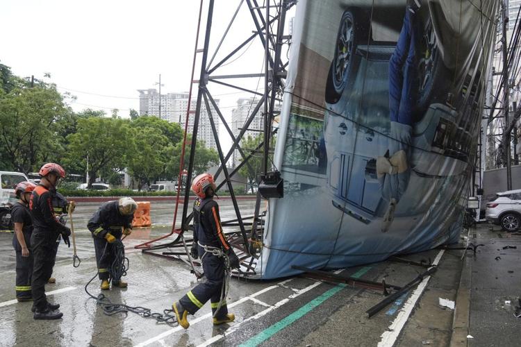 Tropical storm Wipha threatens southern China after battering Taiwan and the Philippines
