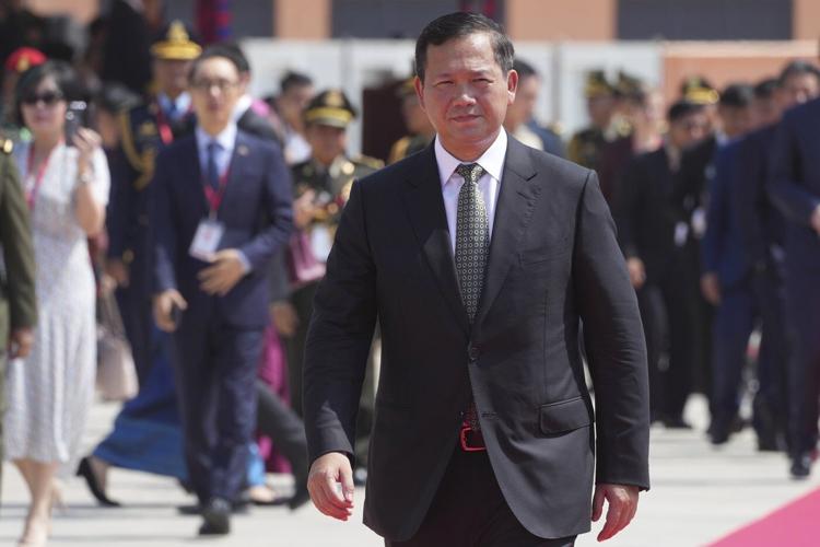 Cambodia's leader presides at ceremony for upgrade of naval base with help from China