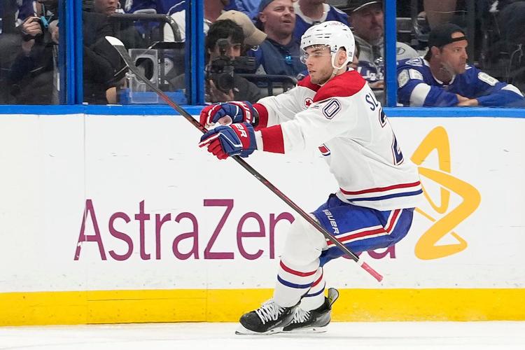 Slafkovsky the hat-trick hero as Canadiens take Game 1 in Tampa: ‘Won us the game’
