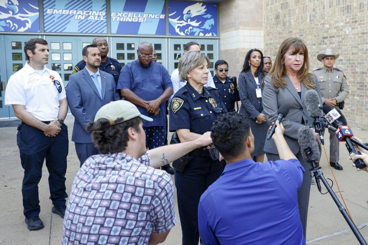 Student who shot 4 at Dallas high school was targeting specific student, school police chief says