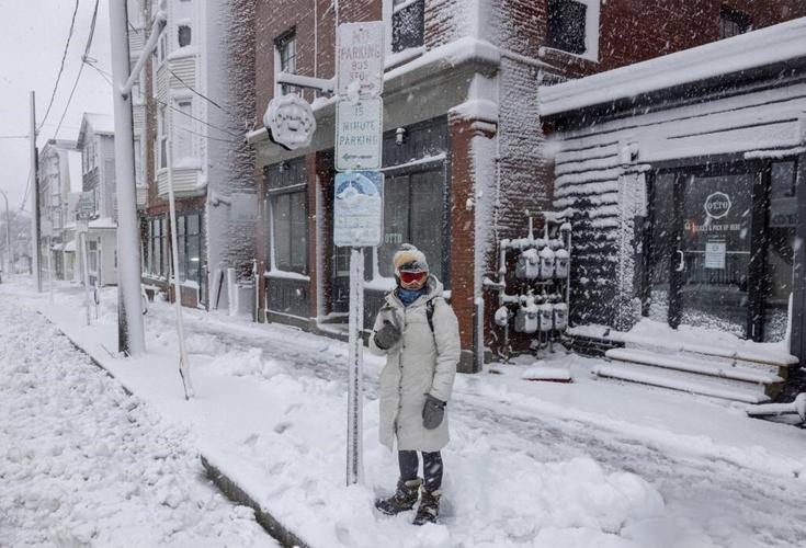 Cleanup begins as spring nor'easter moves on. But hundreds of thousands still lack power