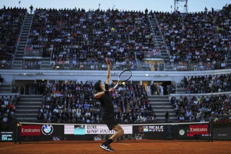 PHOTO COLLECTION: Italian Open Sinner's Return