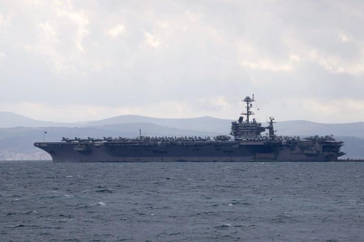US aircraft carrier Truman collides with merchant ship near Egypt, but no injuries are reported