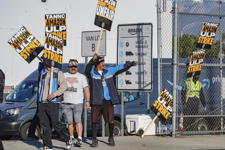 Amazon workers are striking at multiple delivery hubs. Here's what you should know