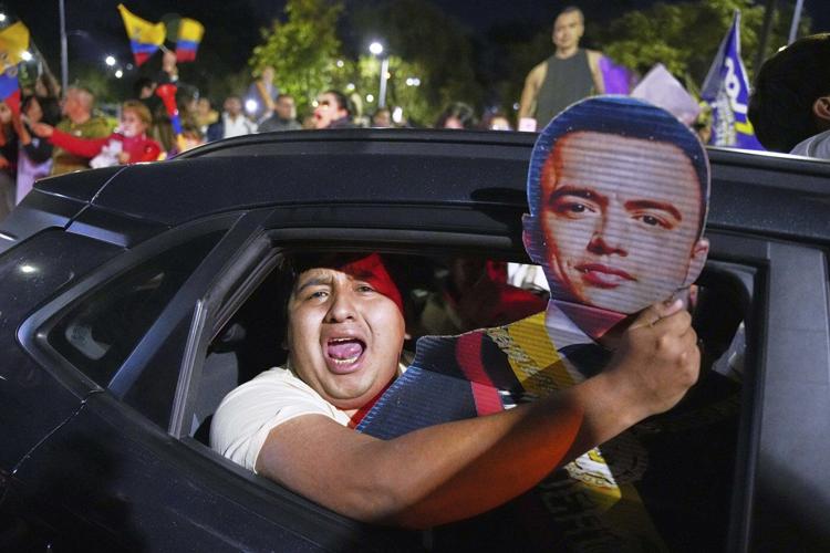 Ecuador reelects conservative millionaire with a divisive no-holds-barred crimefighting record