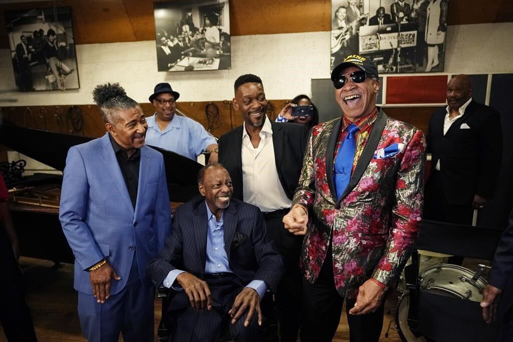 Famed R&B group The Spinners donate performance outfits to