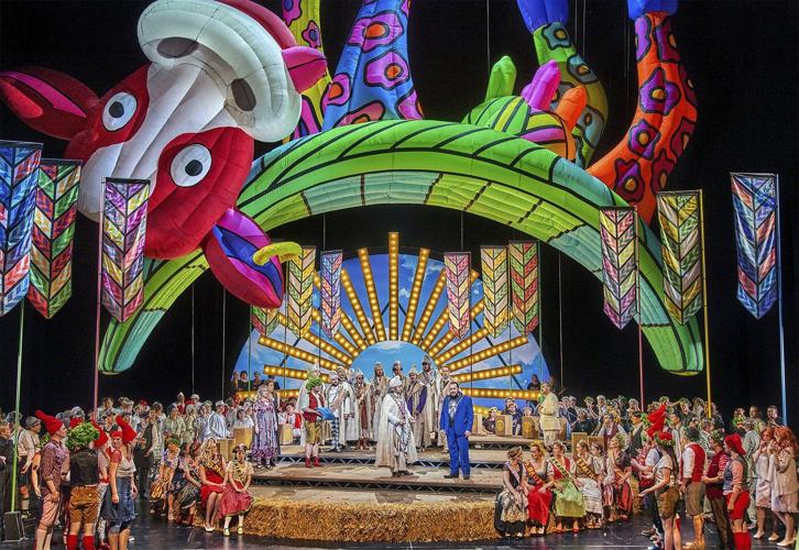Bayreuth's 2025 production of Wagner's 'Meistersinger' features a Technicolor look - and a twist