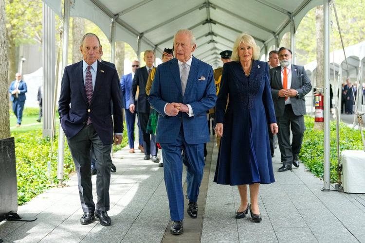King Charles III and Queen Camilla kick off New York trip by honoring victims at the 9/11 Memorial