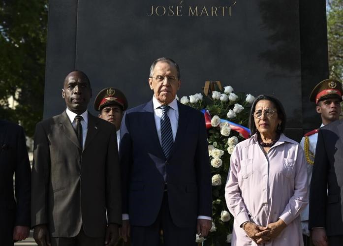 Russian foreign minister visits Cuba, condemns US sanctions