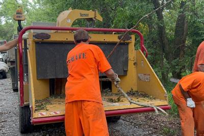 Inmates clear tornado damage to free Oklahoma family stuck for over a week