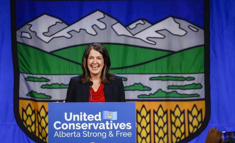 United Conservative Party Leader Danielle Smith sworn in as Alberta's new premier
