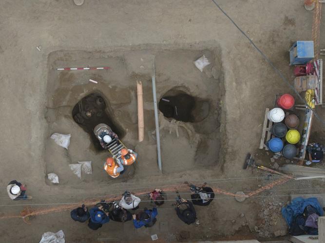 Utility workers in Peru unearth pre-Incan tomb with 1,000-year-old remains