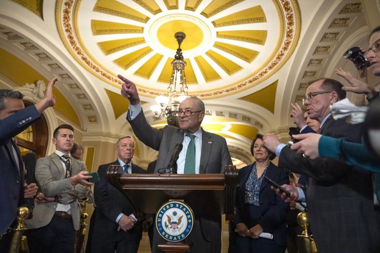 The Latest: Senate has just hours left to avoid a partial government shutdown
