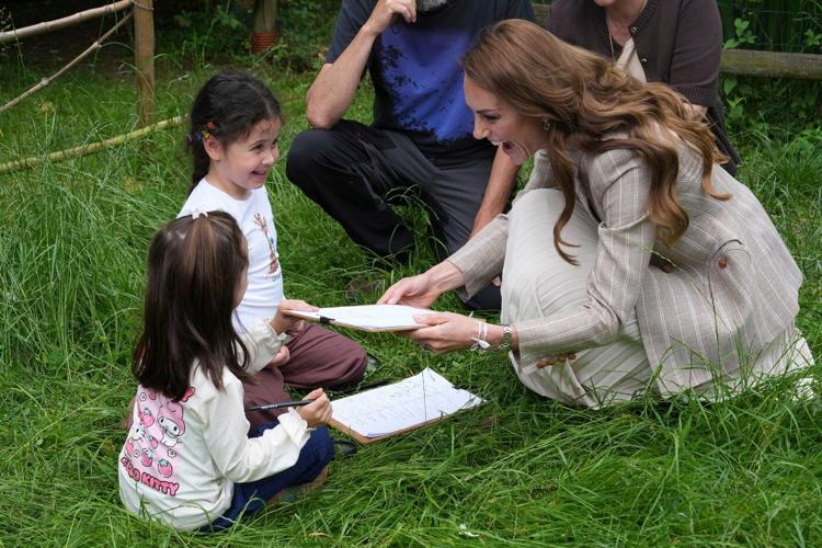 Photos of Kate, the Princess of Wales on her trip to Italy