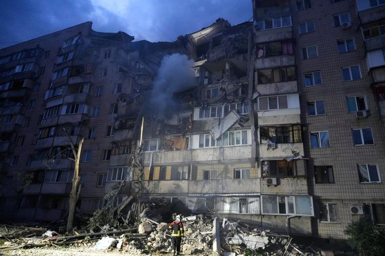 Russian missile and drone attack on Ukraine's capital kills at least 5