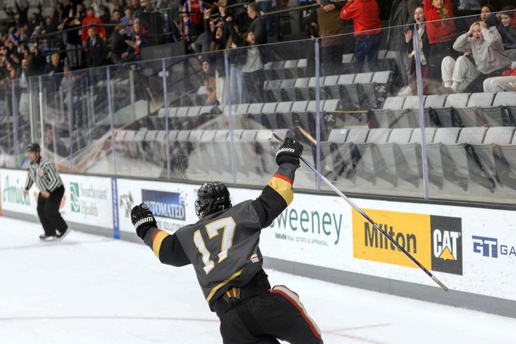 Hockey player who lost family in Rhode Island shooting scores winning goal in double overtime