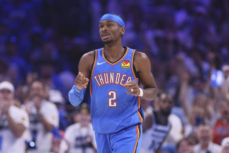 Shai Gilgeous-Alexander scores 34 as Thunder top Wolves 124-94 to reach NBA Finals