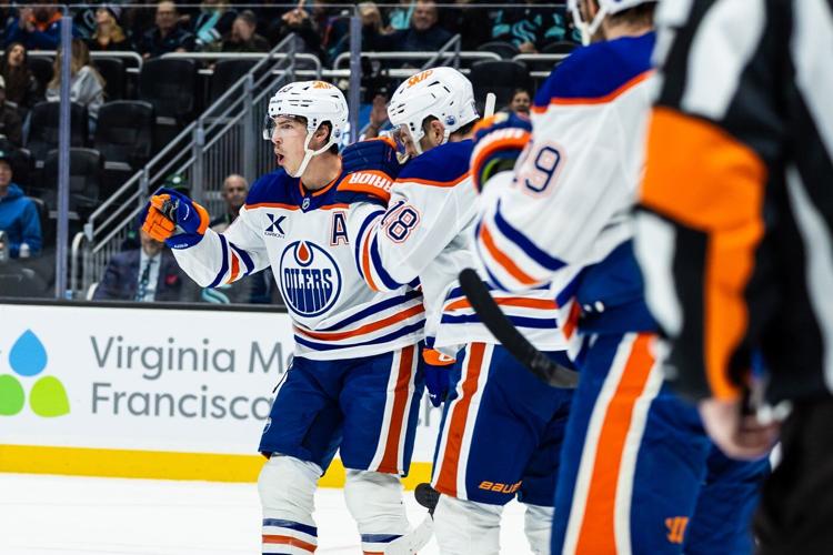 McDavid and Draisaitl score as the Oilers beat the Kraken 4-0