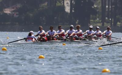 Mixed-gender eights crews at Pan American Games add 'spice' to rowing