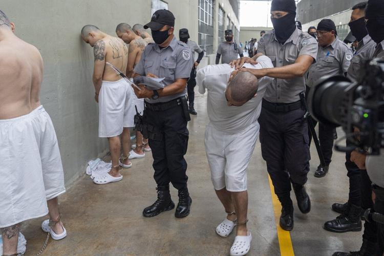 Migrants deported from US to Salvadoran prison remain under US control, Salvadoran officials tell UN