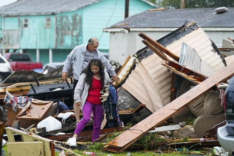 One killed as tornado hits south Texas near the Gulf coast, damaging dozens of homes