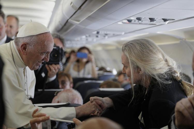 Pope Francis bestowed a special nickname on AP's Vatican reporter for her often-tough questions